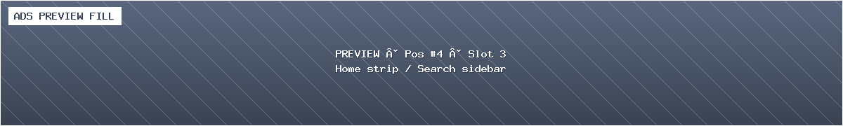 PREVIEW FILL 1/2 — Homepage strip — Slot 3