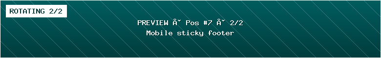 PREVIEW FILL 2/2 — Mobile sticky footer (rotating)