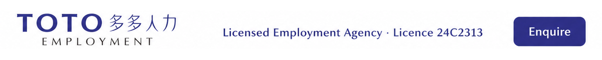 TOTO EMPLOYMENT — Licensed Employment Agency · Singapore — Call 8088 3853